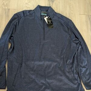 PGA Tour Blue Quarter-Zip Pullover